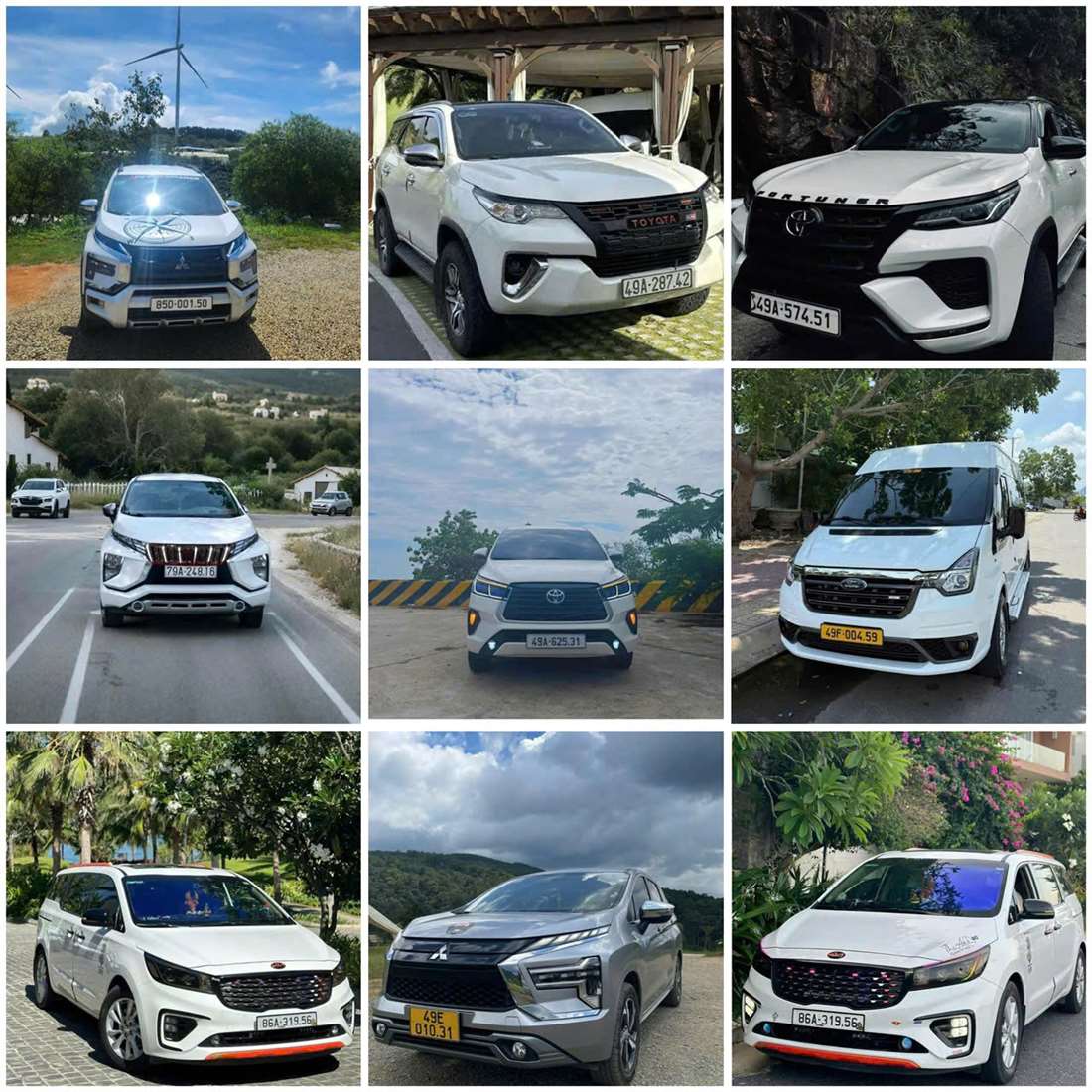 Cho thuê xe du lịch Đà Lạt, xe dịch vụ Đà Lạt giá rẻ